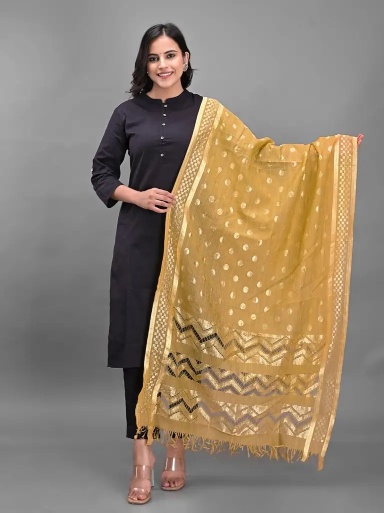Premium Silk Dupatta - alternate view