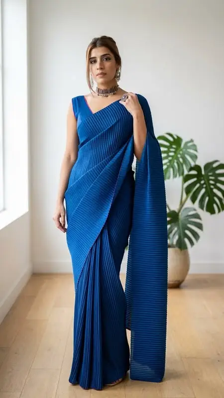Ready Pleated Saree