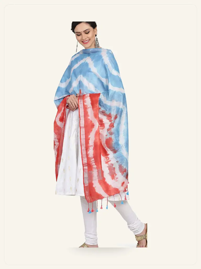 Bandhani Everyday Dupatta - alternate view