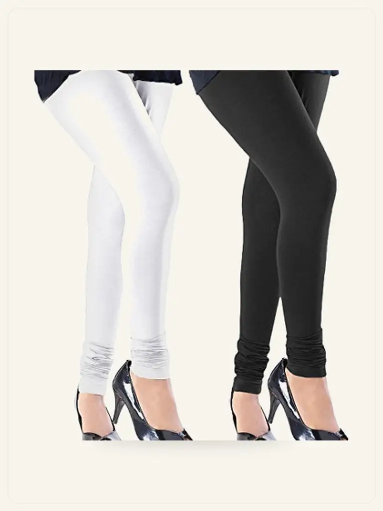 Basic Cotton Leggings - alternate view