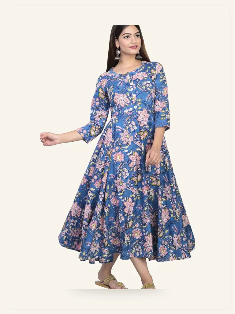 Budget Printed Kurti - alternate view