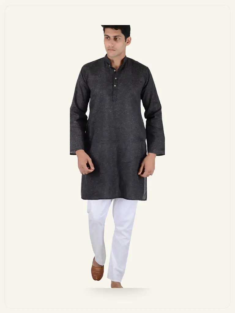 Cotton Kurta Pajama Set - alternate view