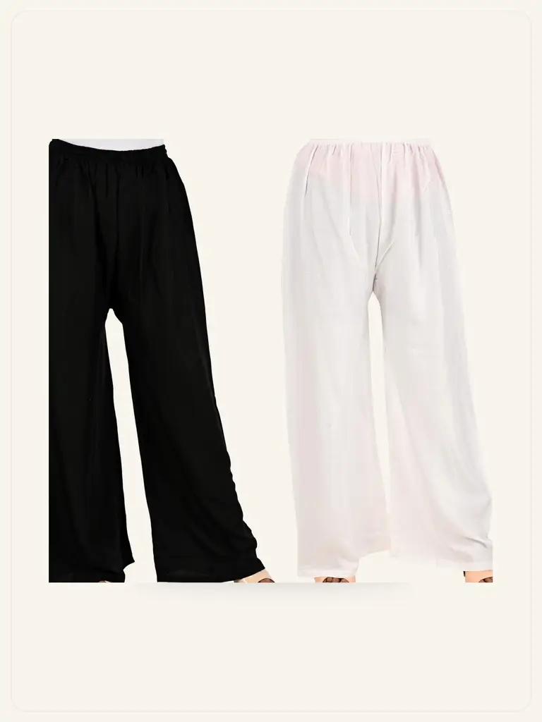 Cotton Palazzo Pants - alternate view