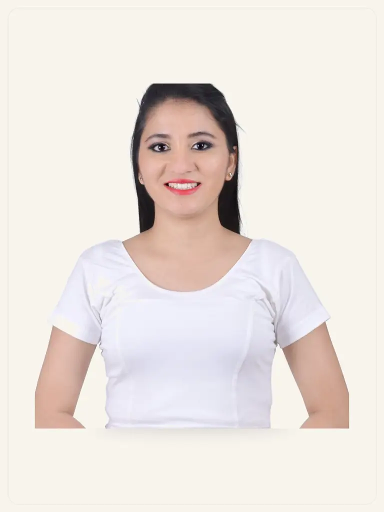 Cotton Princess Cut Blouse - alternate view