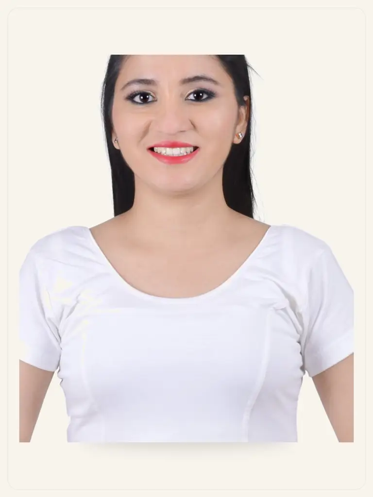 Cotton Princess Cut Blouse - alternate product photo