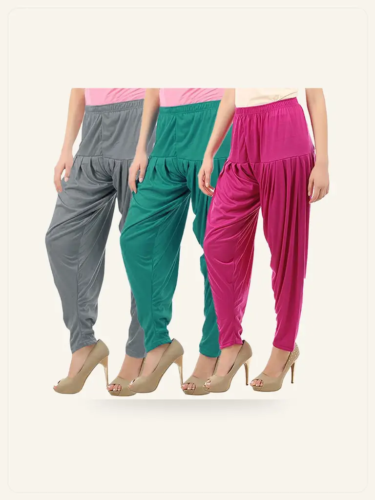 Festive Sharara Pants - model studio photo