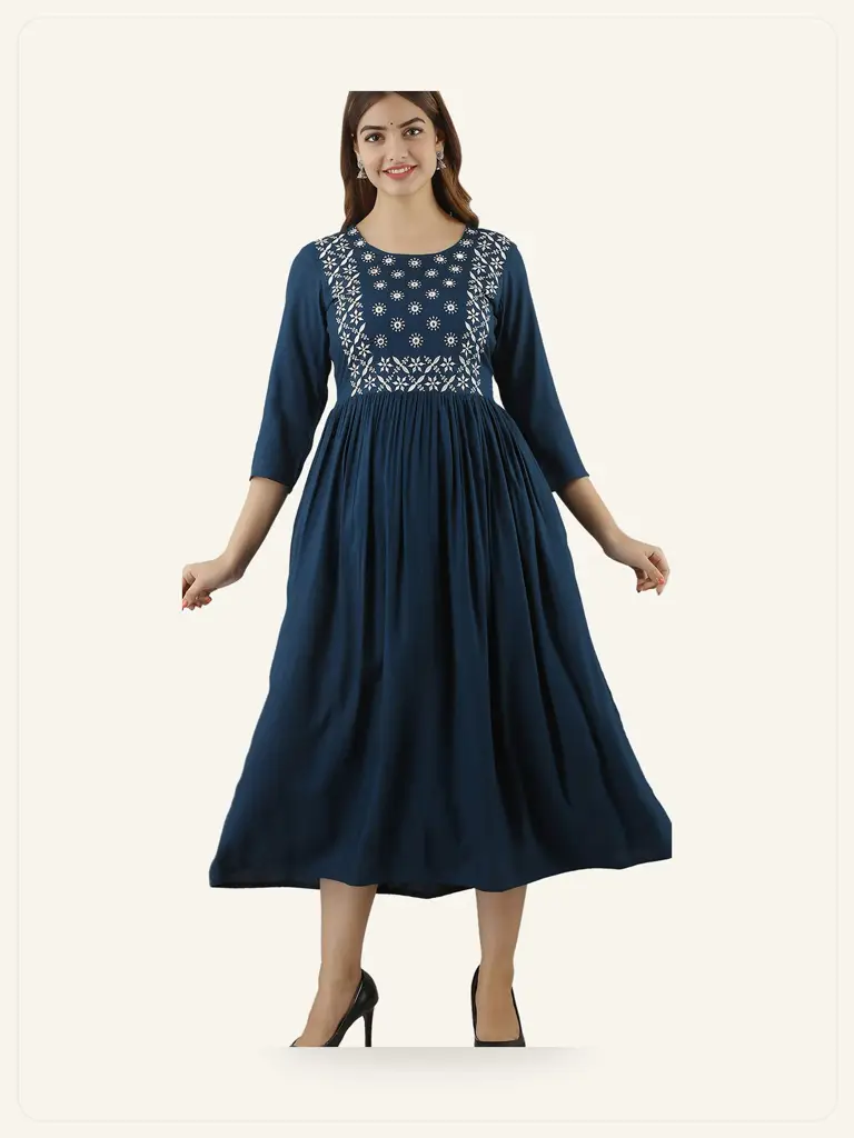 Girls Anarkali Dress - alternate view