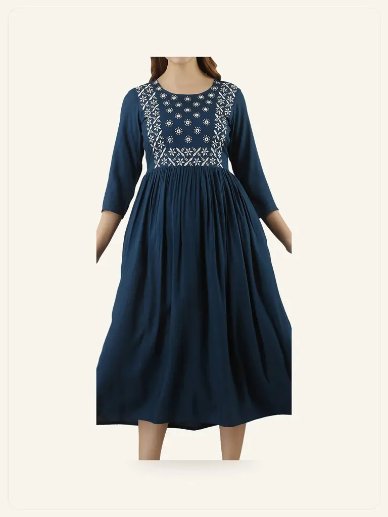 Girls Anarkali Dress - alternate product photo