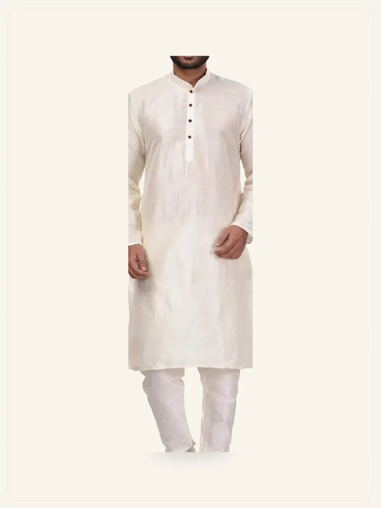 Linen Festive Kurta - alternate product photo
