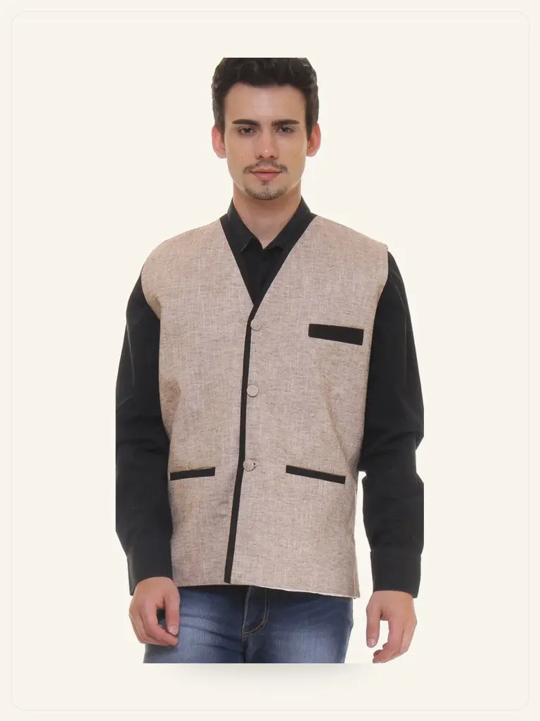 Linen Waistcoat - alternate view