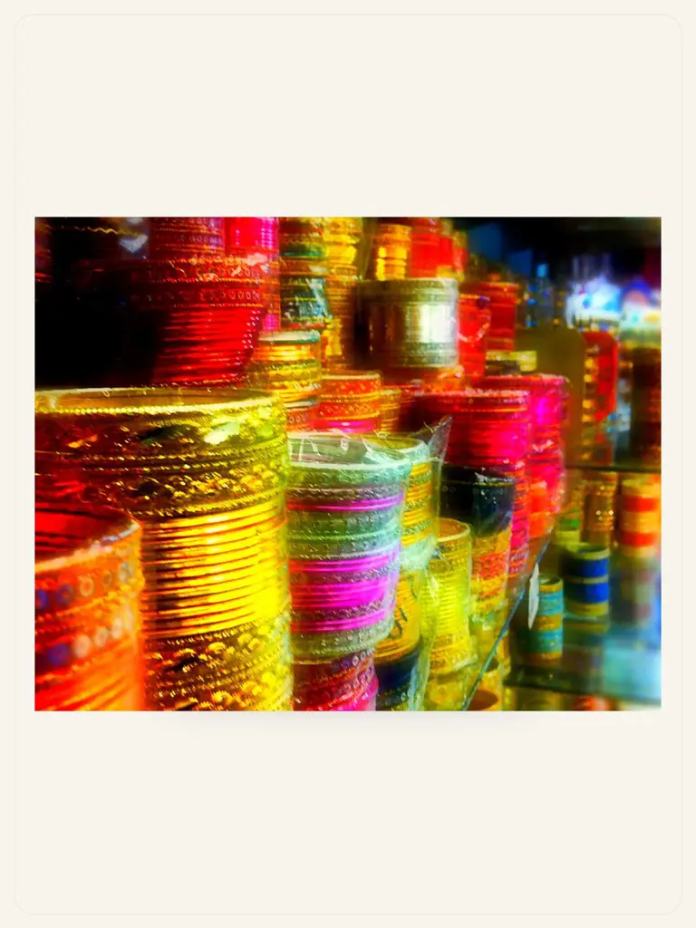 Meenakari Bangle Stack - alternate product photo