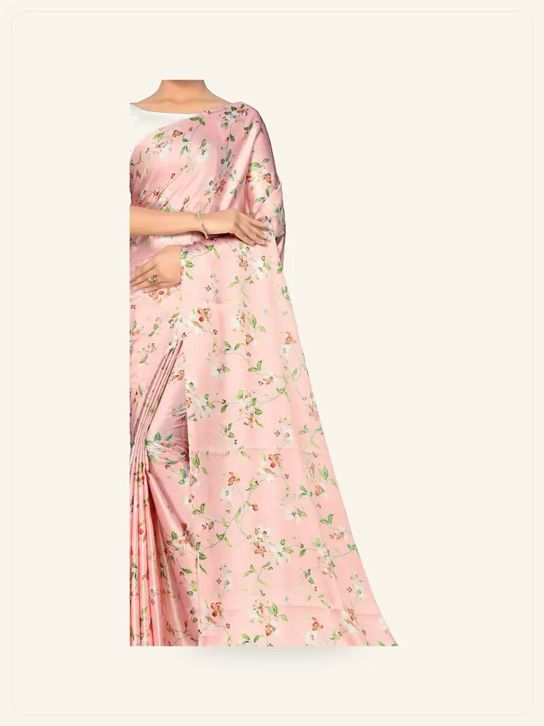 Organza Floral Saree - alternate product photo