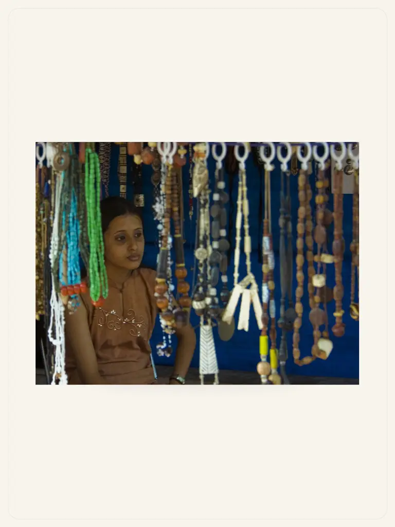 Oxidised Necklace Set - alternate view