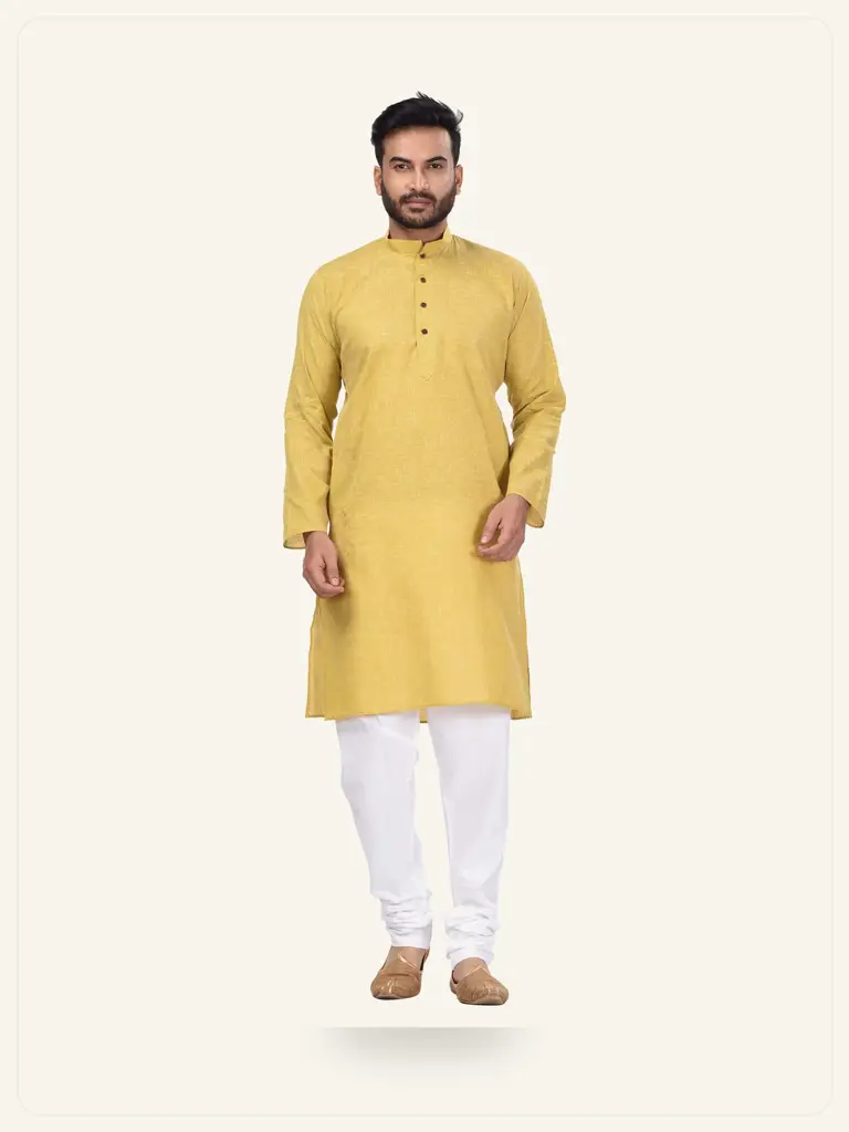 Pathani Suit Set - model studio photo