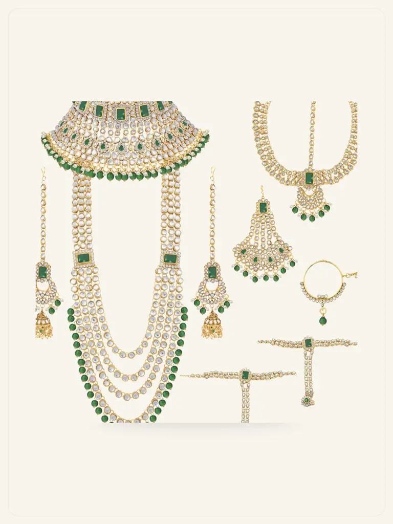 Pearl Maang Tikka - alternate view