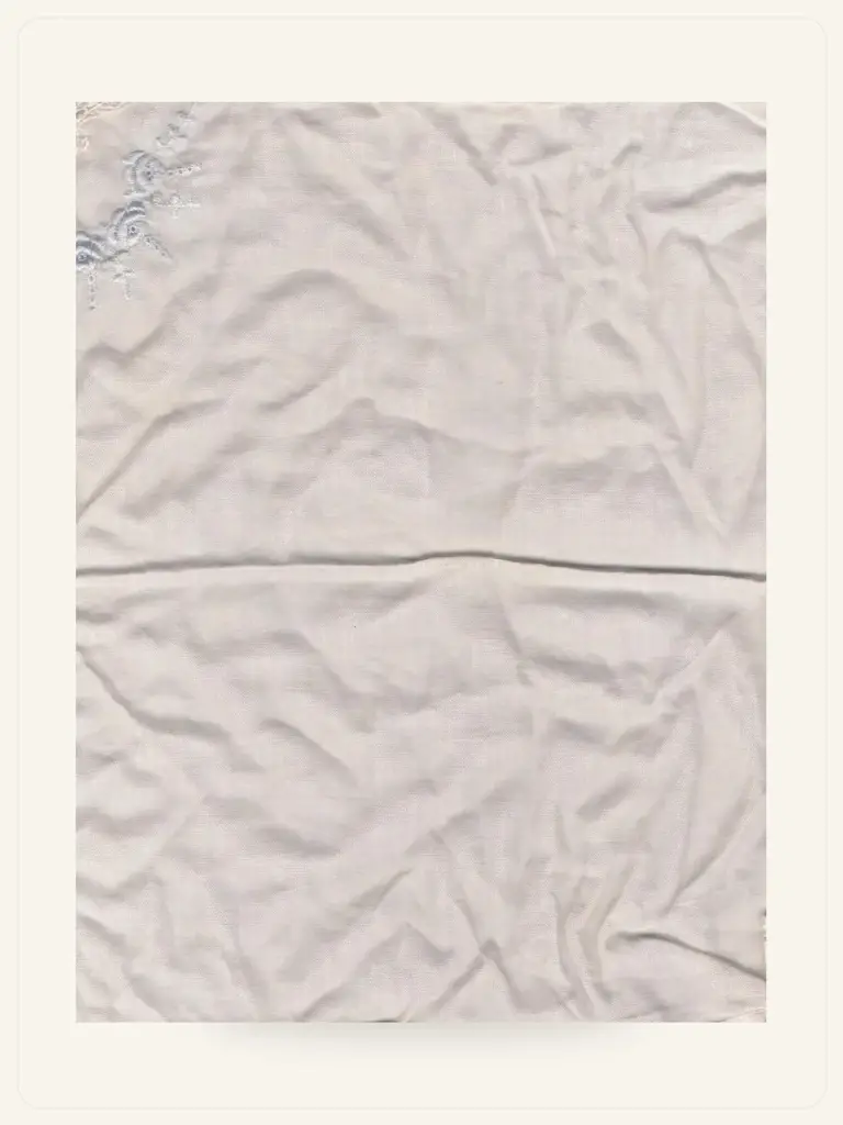 Plain Cotton Handkerchief Set - alternate view