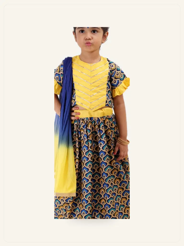 Printed Navratri Chaniya Choli - alternate product photo