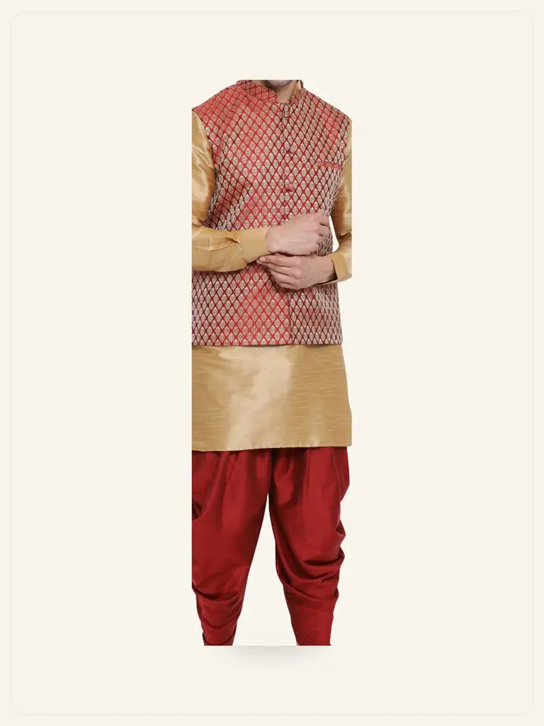 Silk Dhoti Pants - alternate product photo