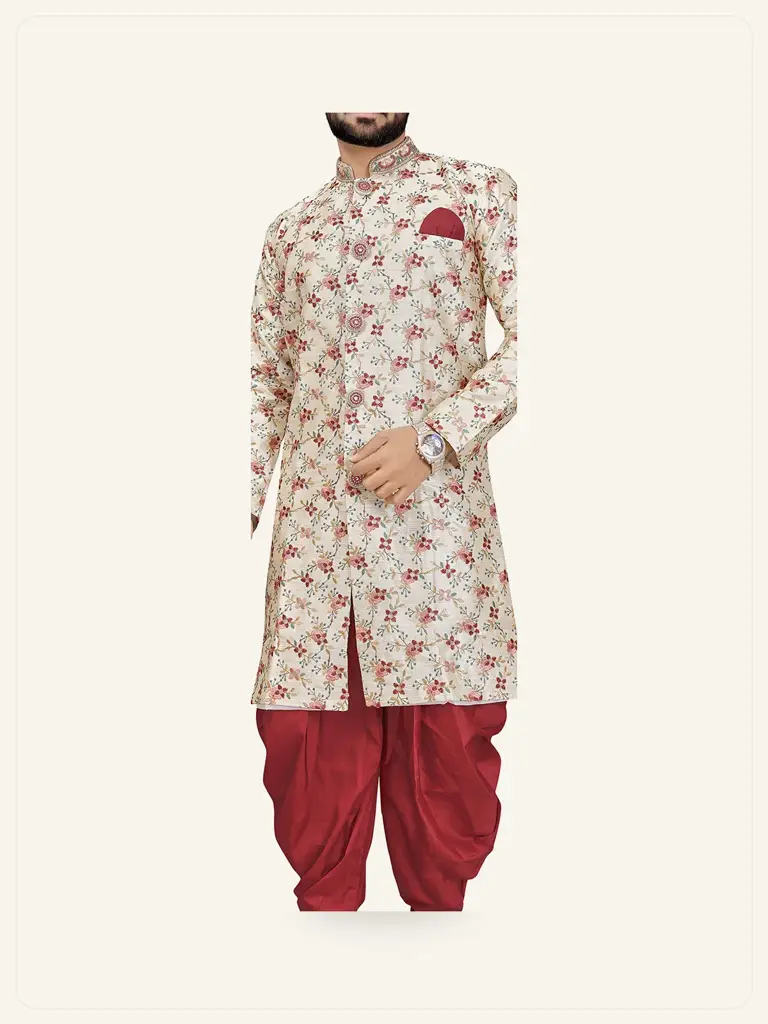 Silk Sherwani Set - alternate product photo