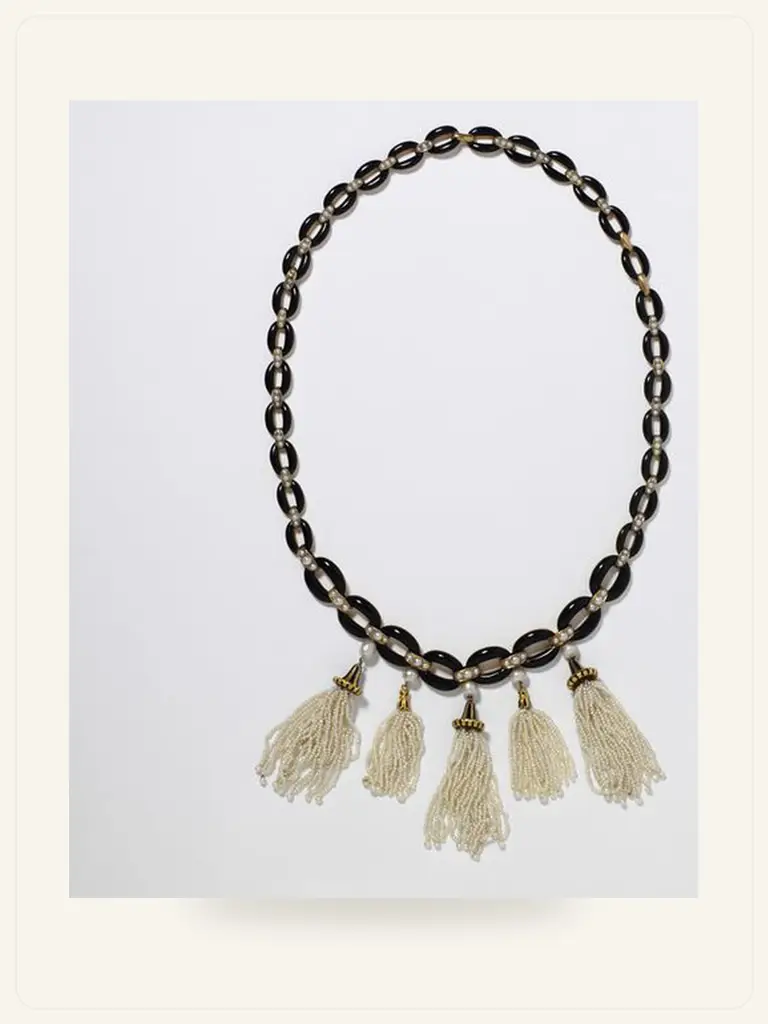 Temple Necklace Set - model studio photo